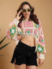 KOTTY Casual Printed Women Multicolor Top 