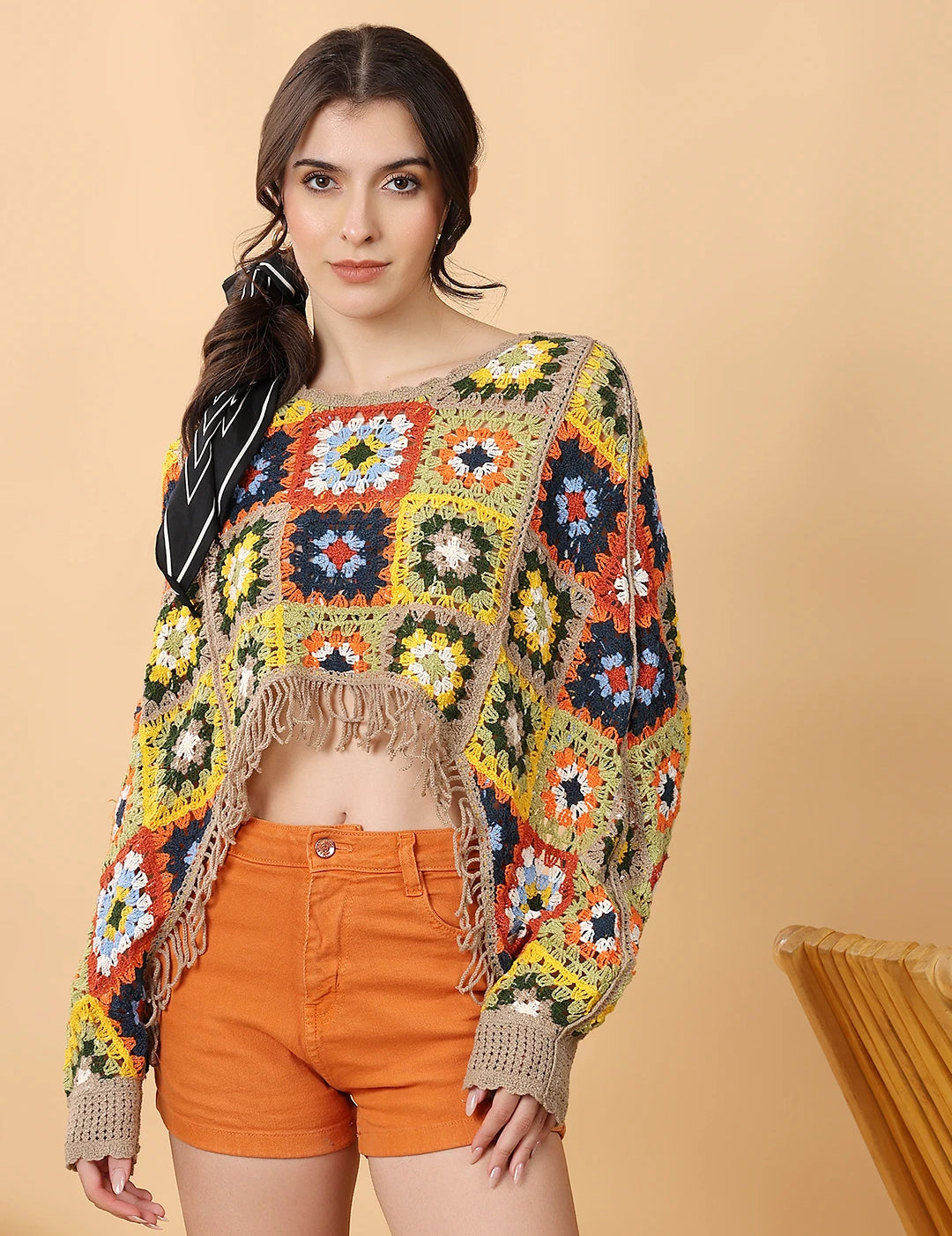 KOTTY Casual Printed Women Multicolor Top 