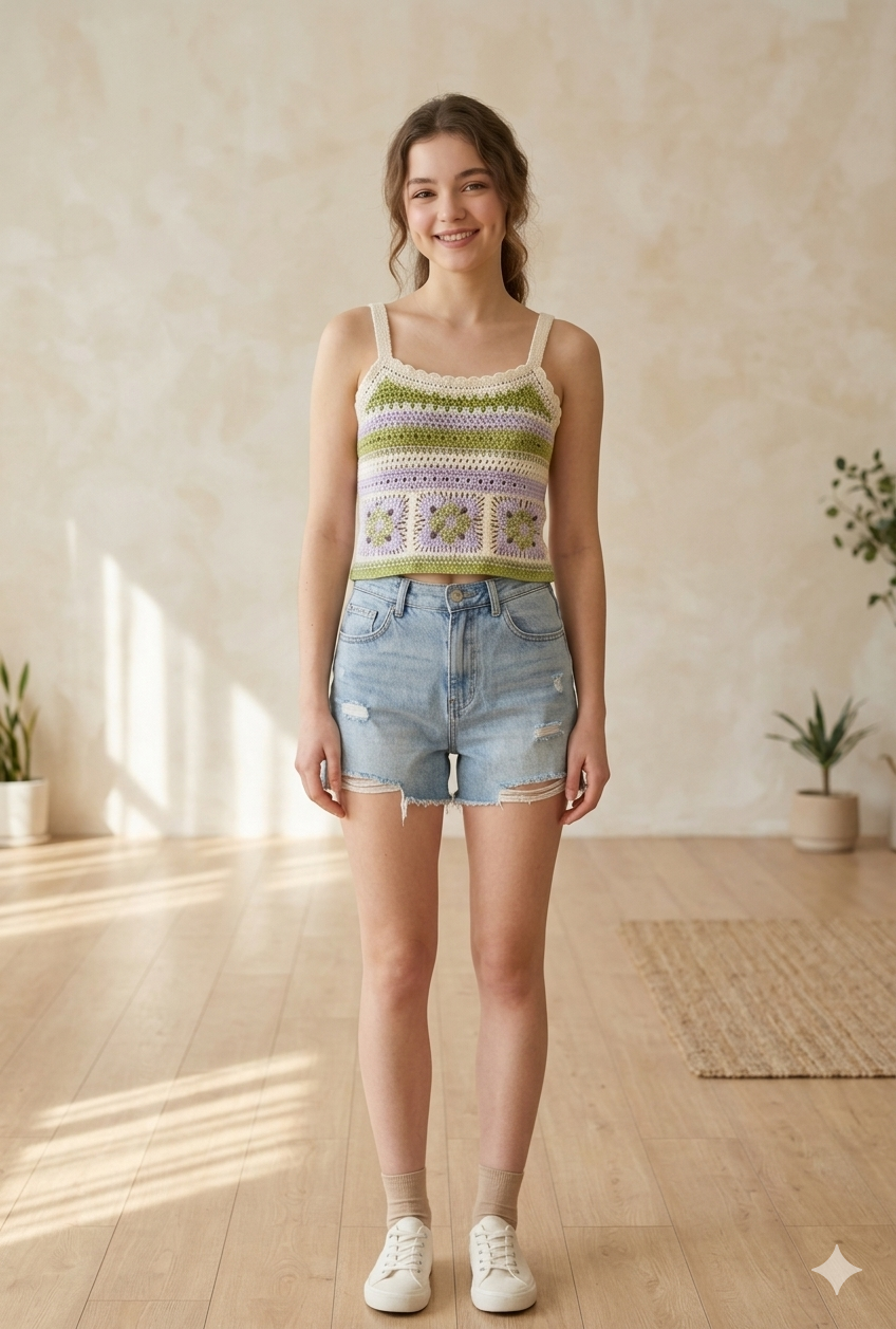Women’s Sleeveless Summer Tank Top Casual Cotton Comfort