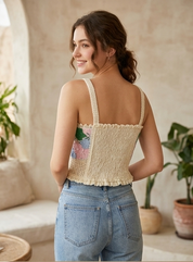 Women’s Sleeveless Summer Tank Top Casual Cotton Comfort