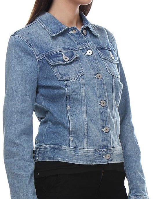KOTTY Women Solid Denim Jacket