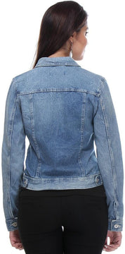 KOTTY Women Solid Denim Jacket