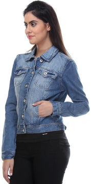 KOTTY Full Sleeve Solid Women Jacket 