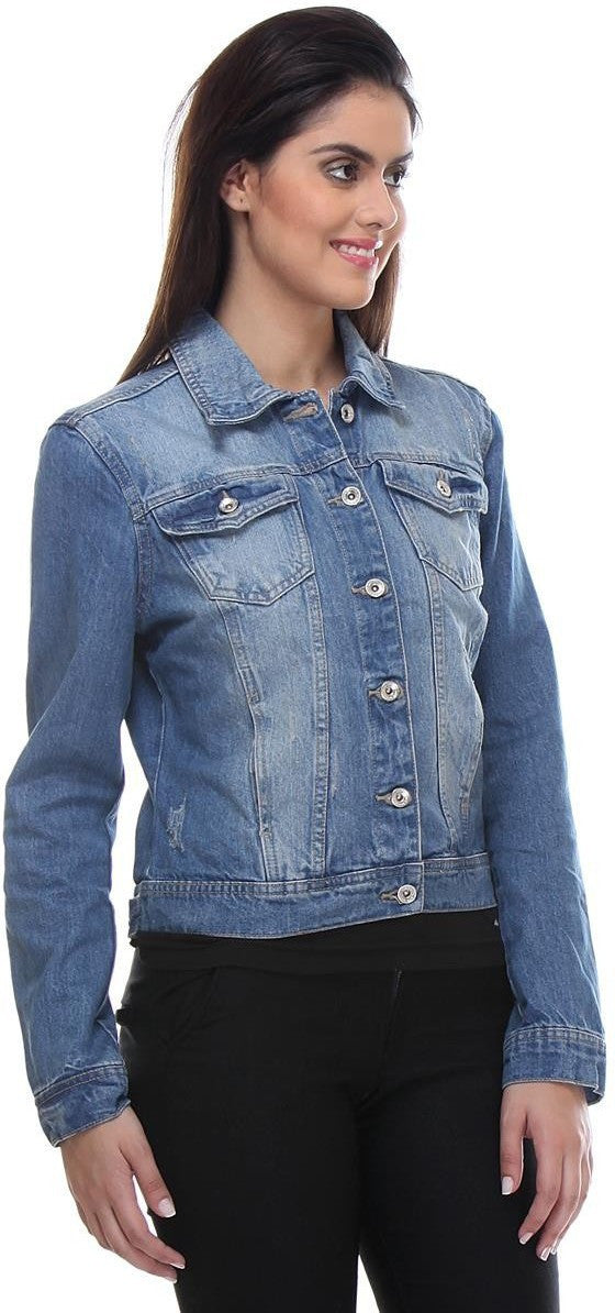KOTTY Full Sleeve Solid Women Jacket 