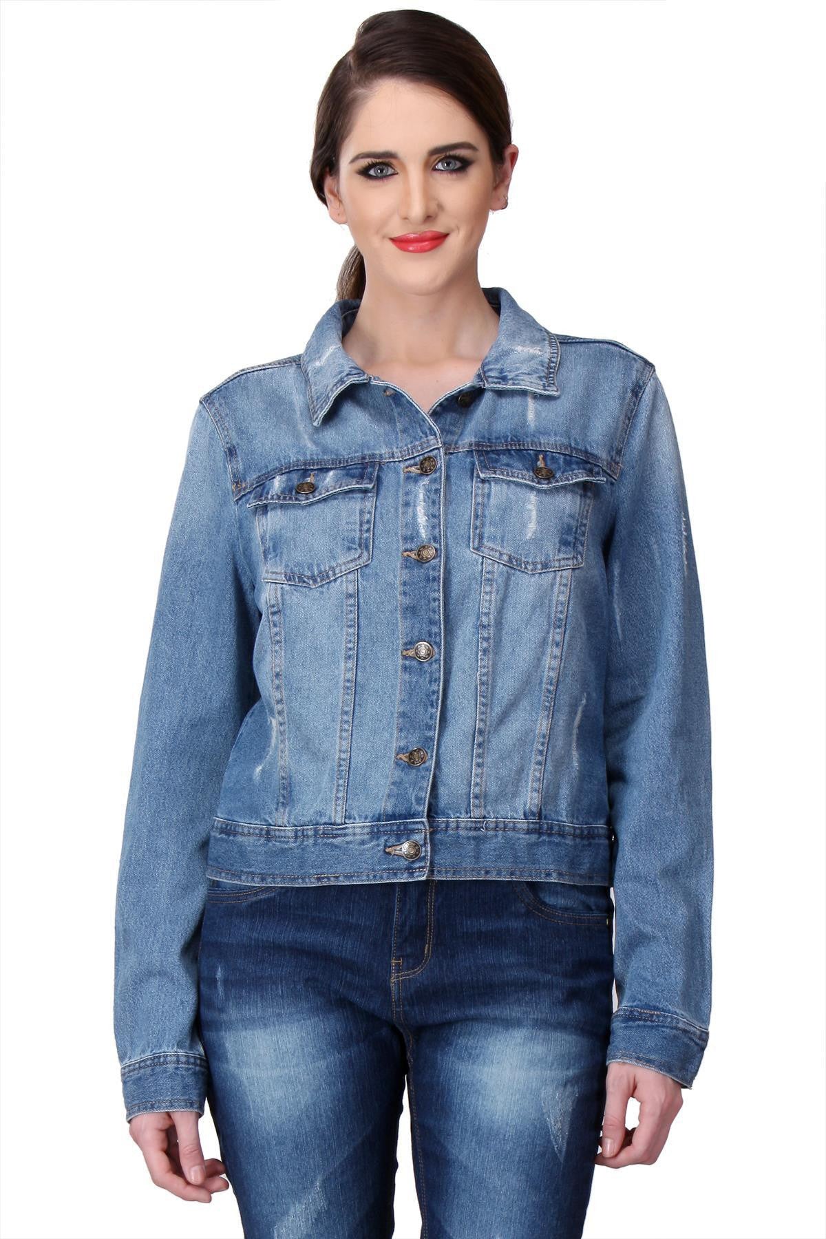 KOTTY Full Sleeve Self Design Women Jacket 