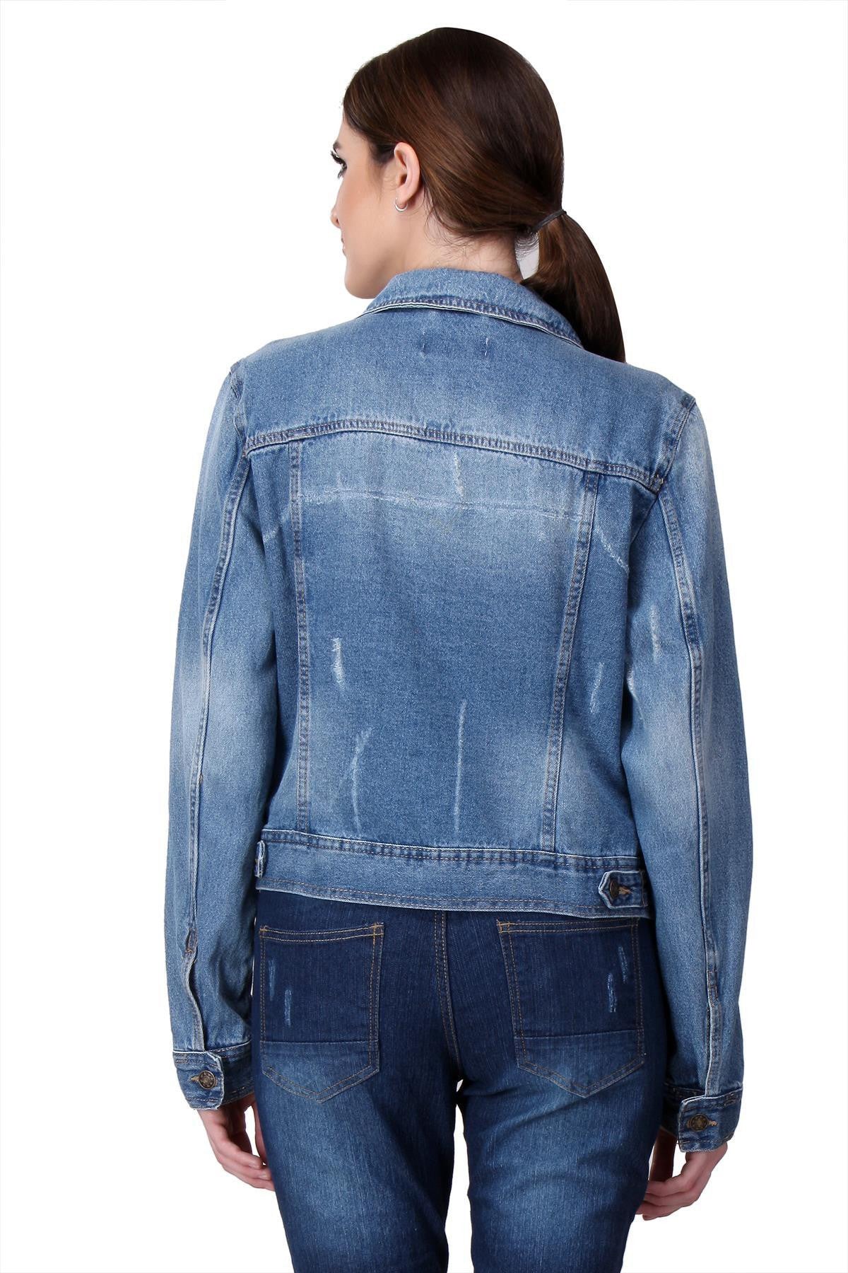 KOTTY Full Sleeve Self Design Women Jacket 