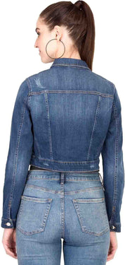 KOTTY Solid Denim Jacket For Women