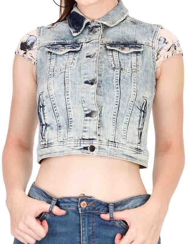 Ombre Women Denim Jacket 