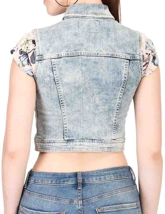 Ombre Women Denim Jacket 