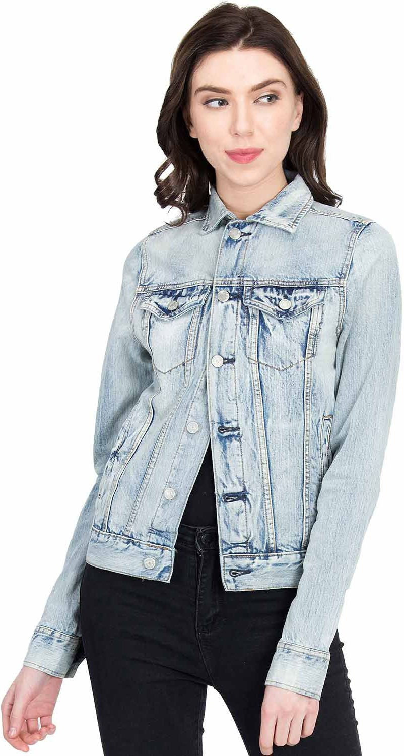 KOTTY Women Solid Denim Jacket
