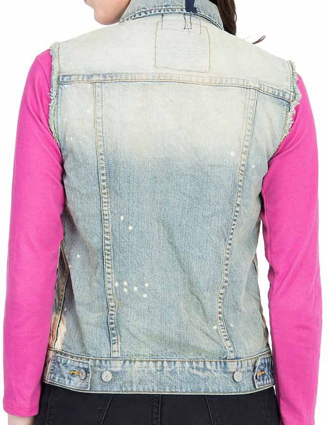Ombre Women Denim Jacket 