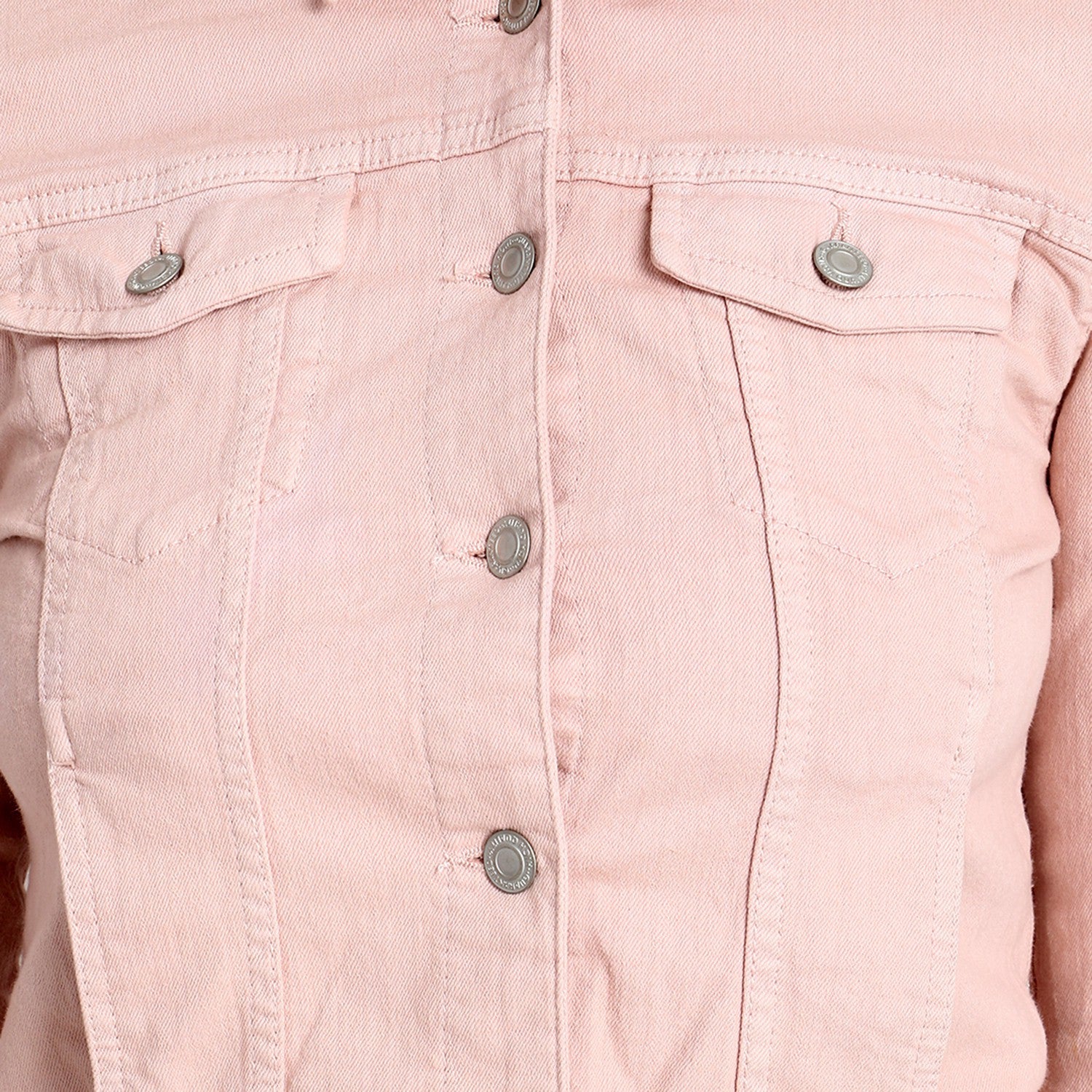 KOTTY Full Sleeve Solid Women Denim Jacket 