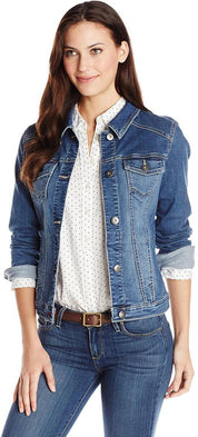 KOTTY Full Sleeve Solid Women Denim Jacket 