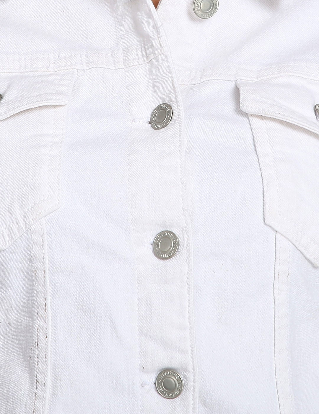 KOTTY Full Sleeve Washed Women Denim Jacket 