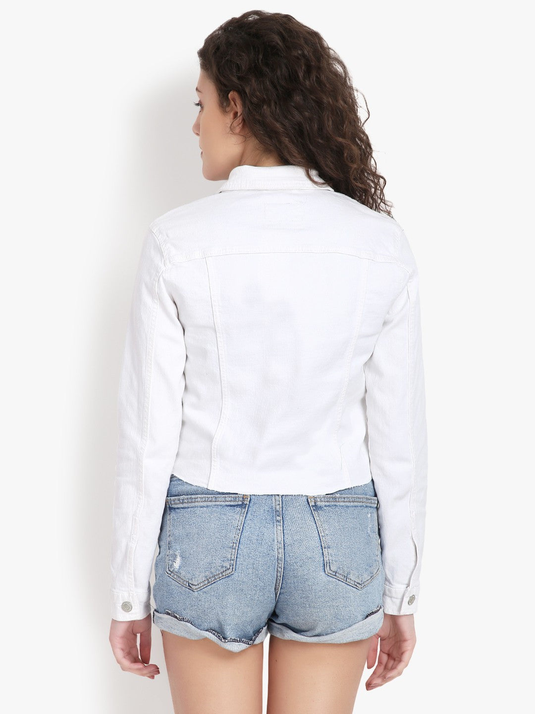 KOTTY Full Sleeve Washed Women Denim Jacket 