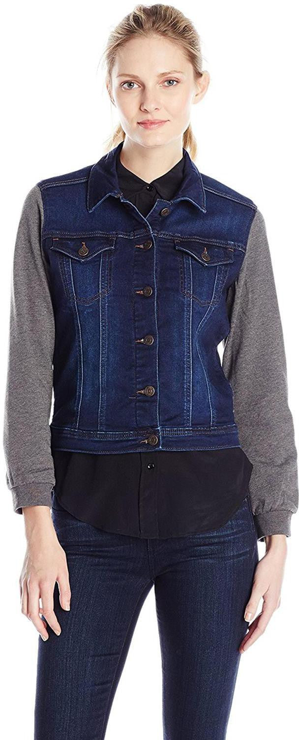 KOTTY Women Solid Denim Jacket