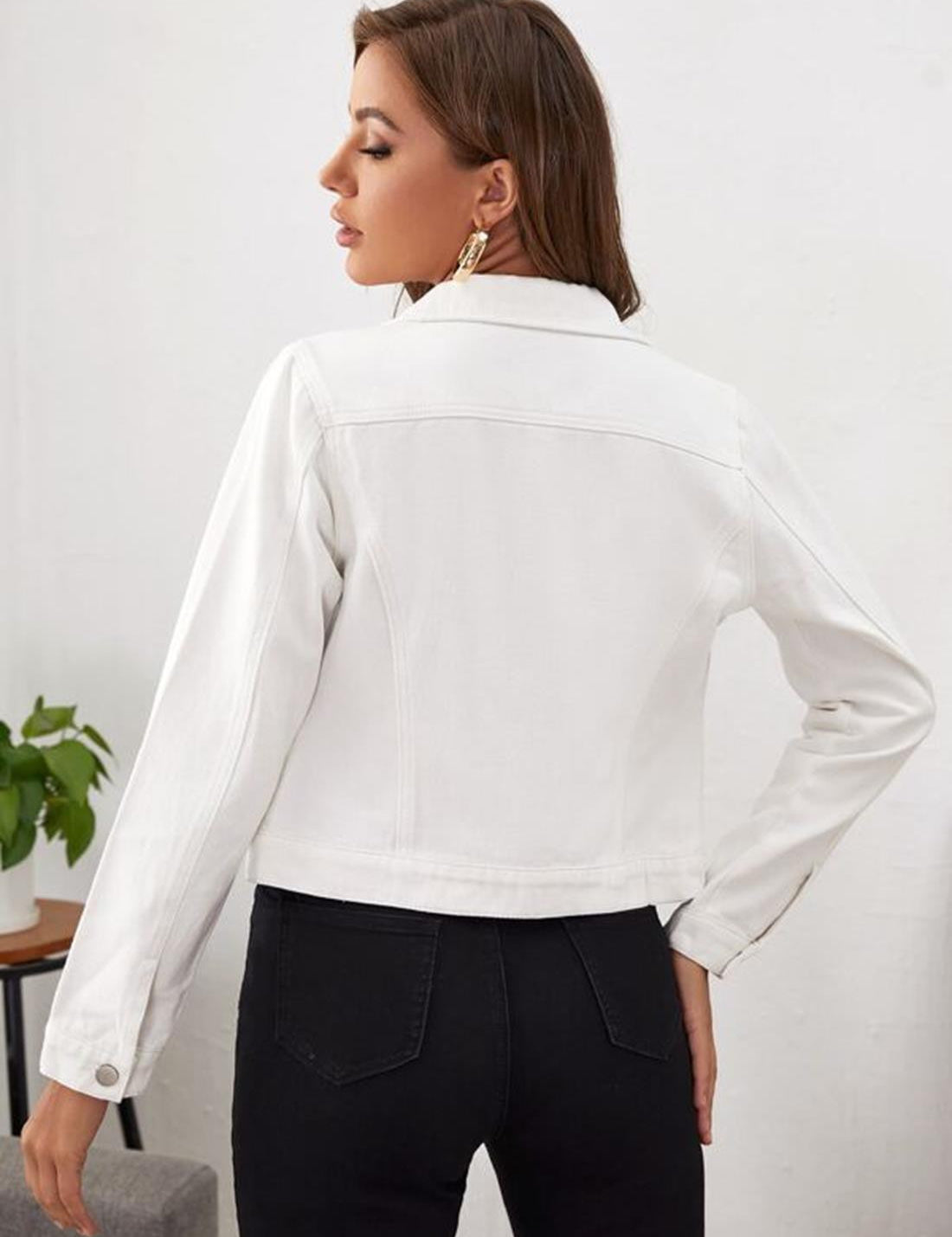 KOTTY Women Solid Denim Jacket