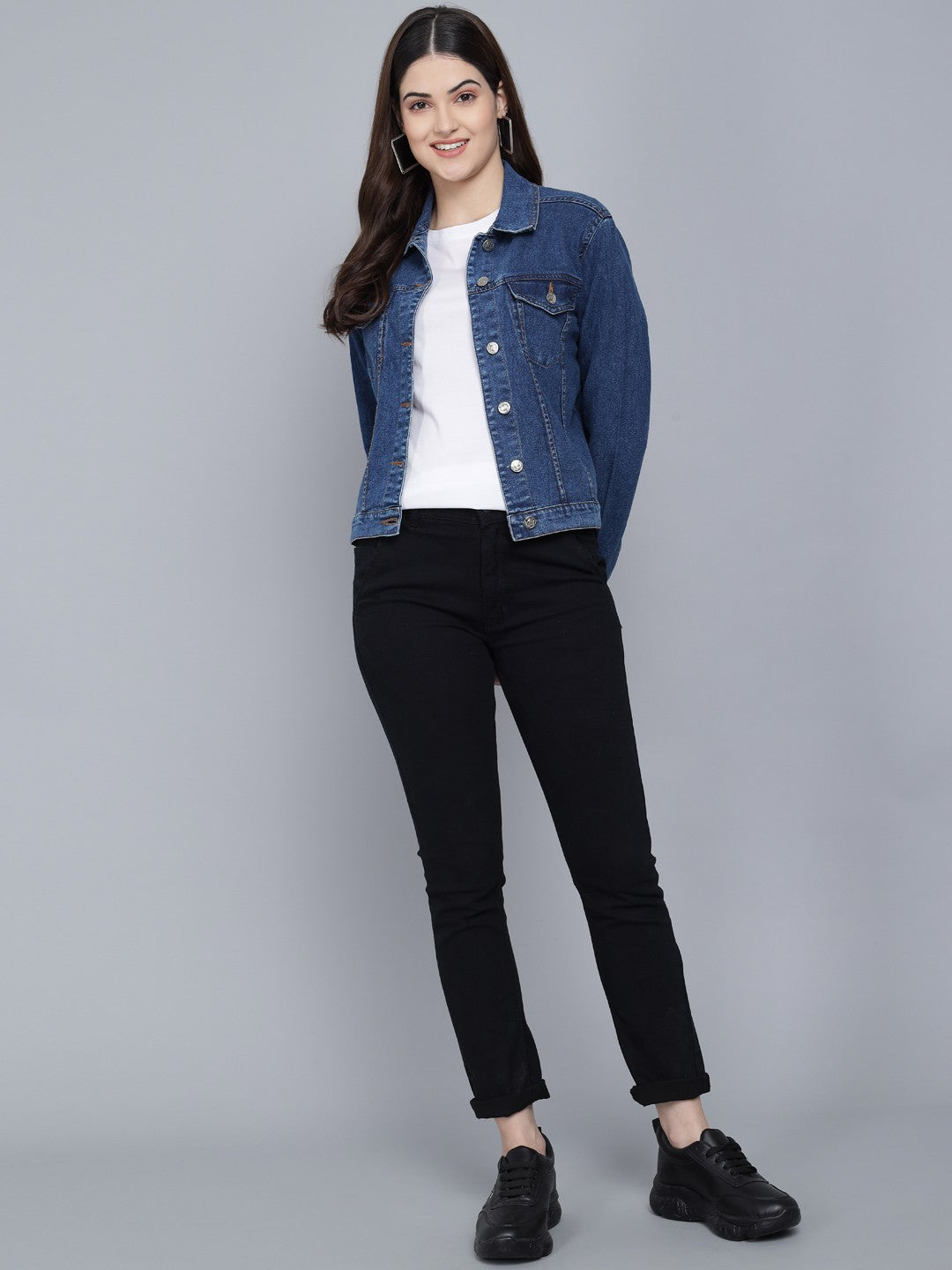 KOTTY Full Sleeve Solid Women Jacket 