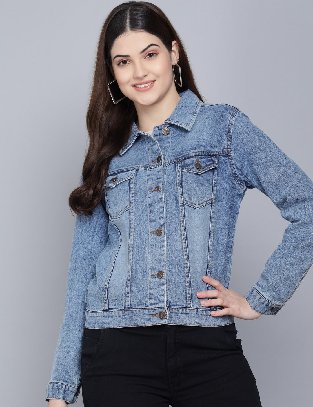 KOTTY Full Sleeve Solid Women Jacket 