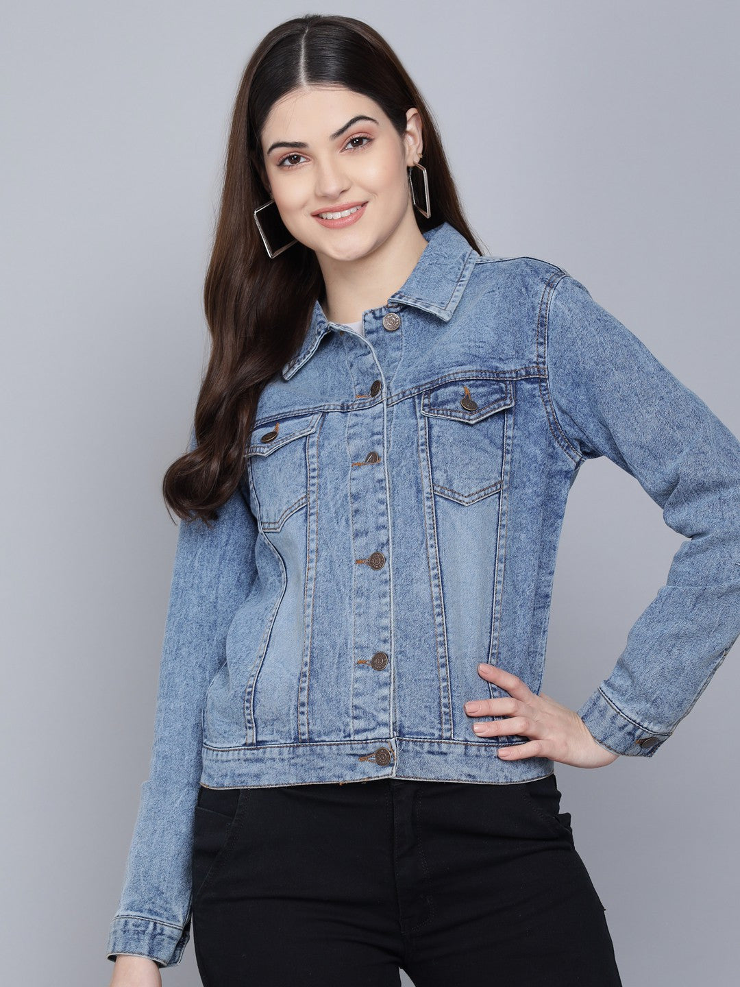 KOTTY Full Sleeve Solid Women Jacket 