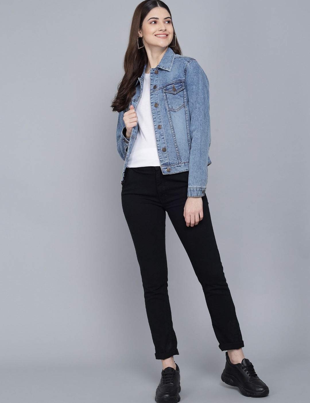 KOTTY Full Sleeve Solid Women Jacket 