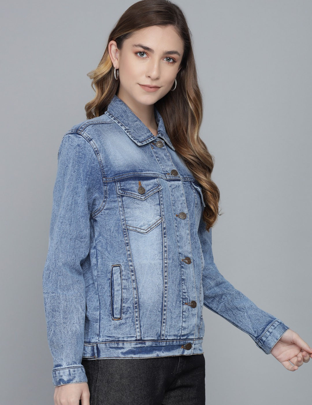 KOTTY Full Sleeve Solid Women Jacket 