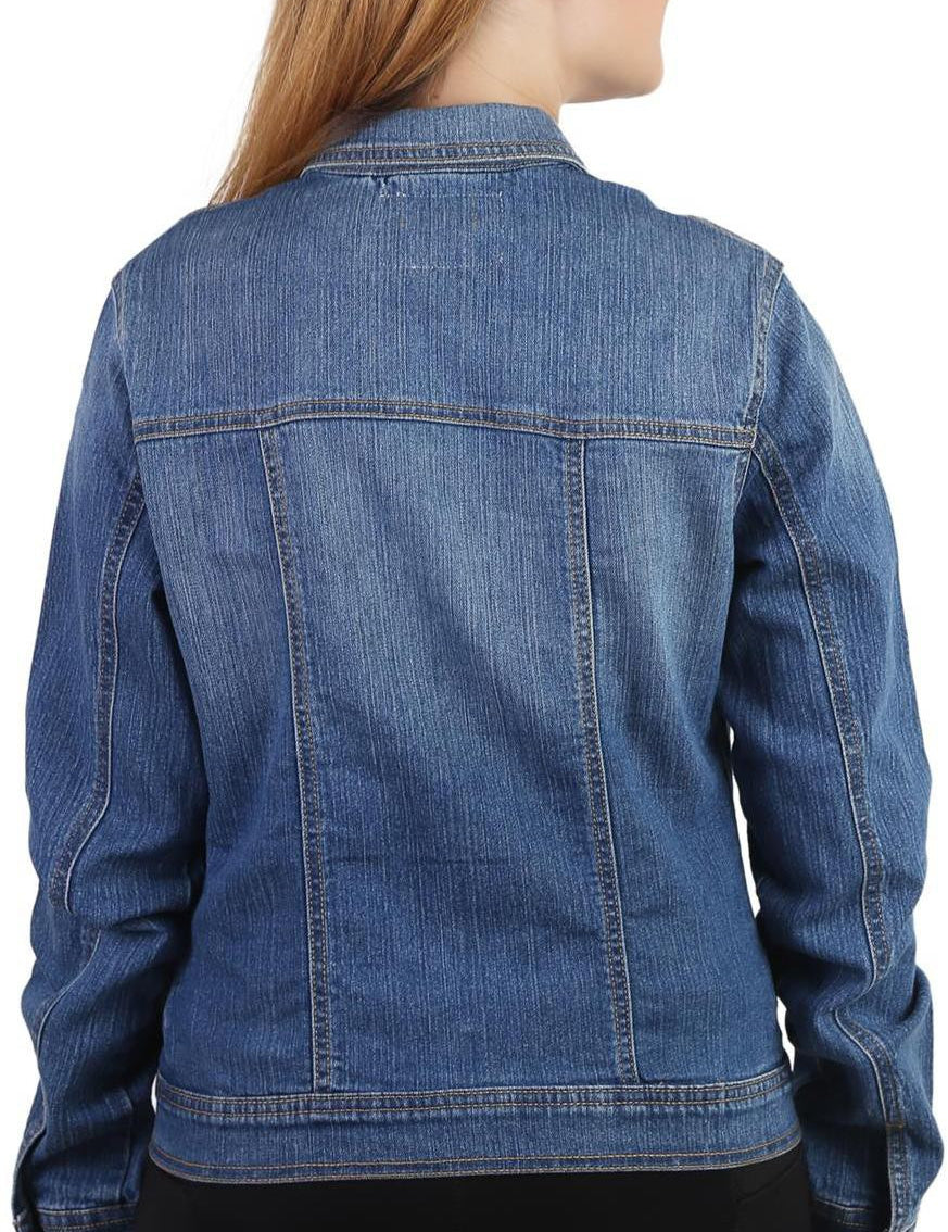 KOTTY Women Solid Denim Jacket