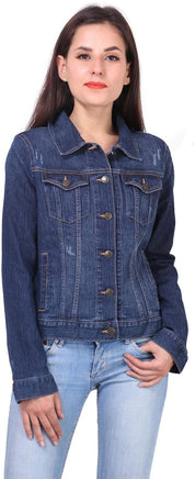 KOTTY Women Solid Denim Jacket