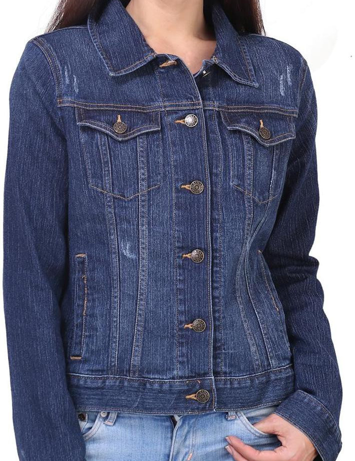 KOTTY Women Solid Denim Jacket