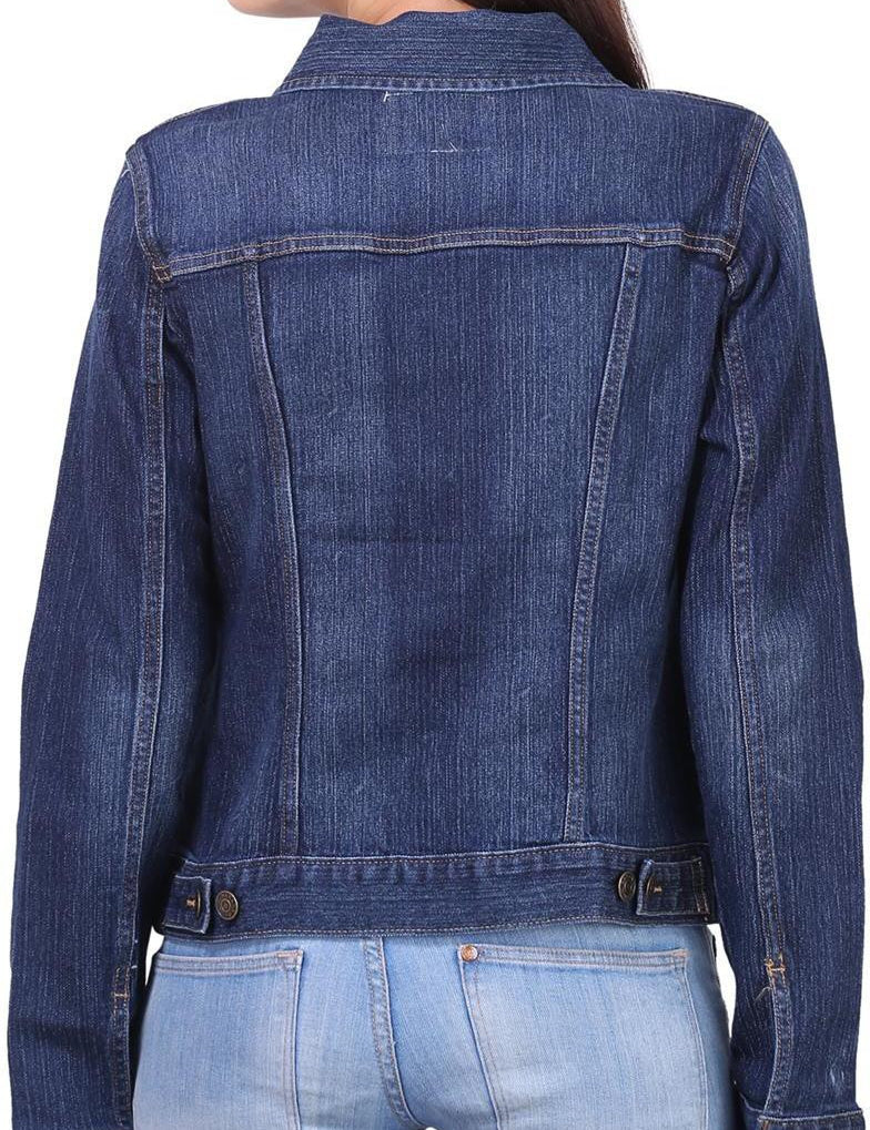 KOTTY Women Solid Denim Jacket