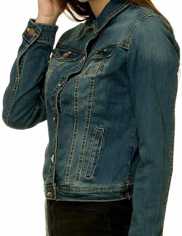 KOTTY Women Solid Denim Jacket