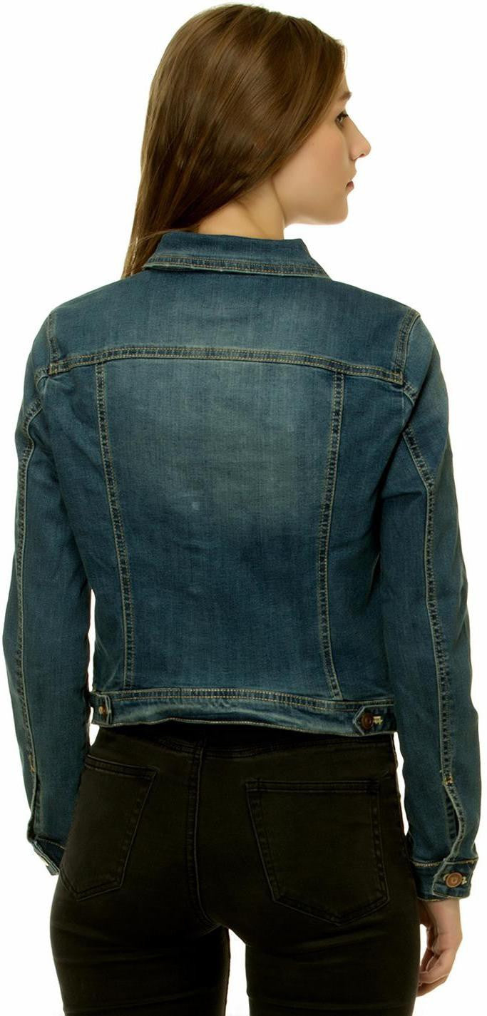 KOTTY Women Solid Denim Jacket