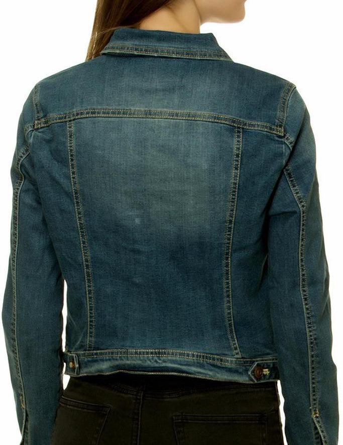 KOTTY Women Solid Denim Jacket