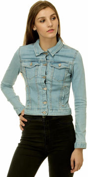 KOTTY Women Solid Denim Jacket