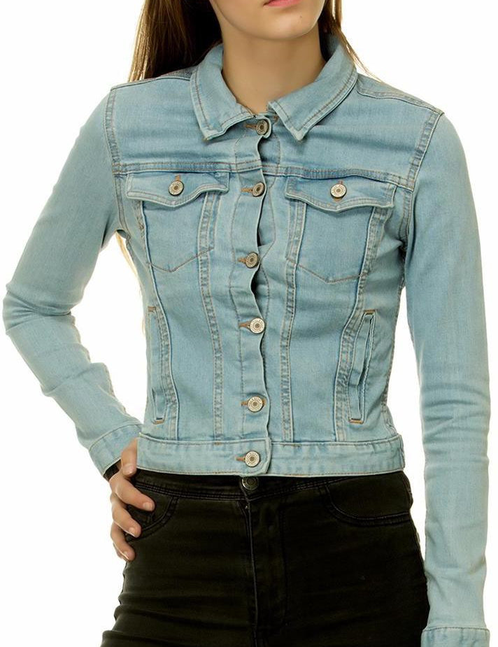 KOTTY Women Solid Denim Jacket