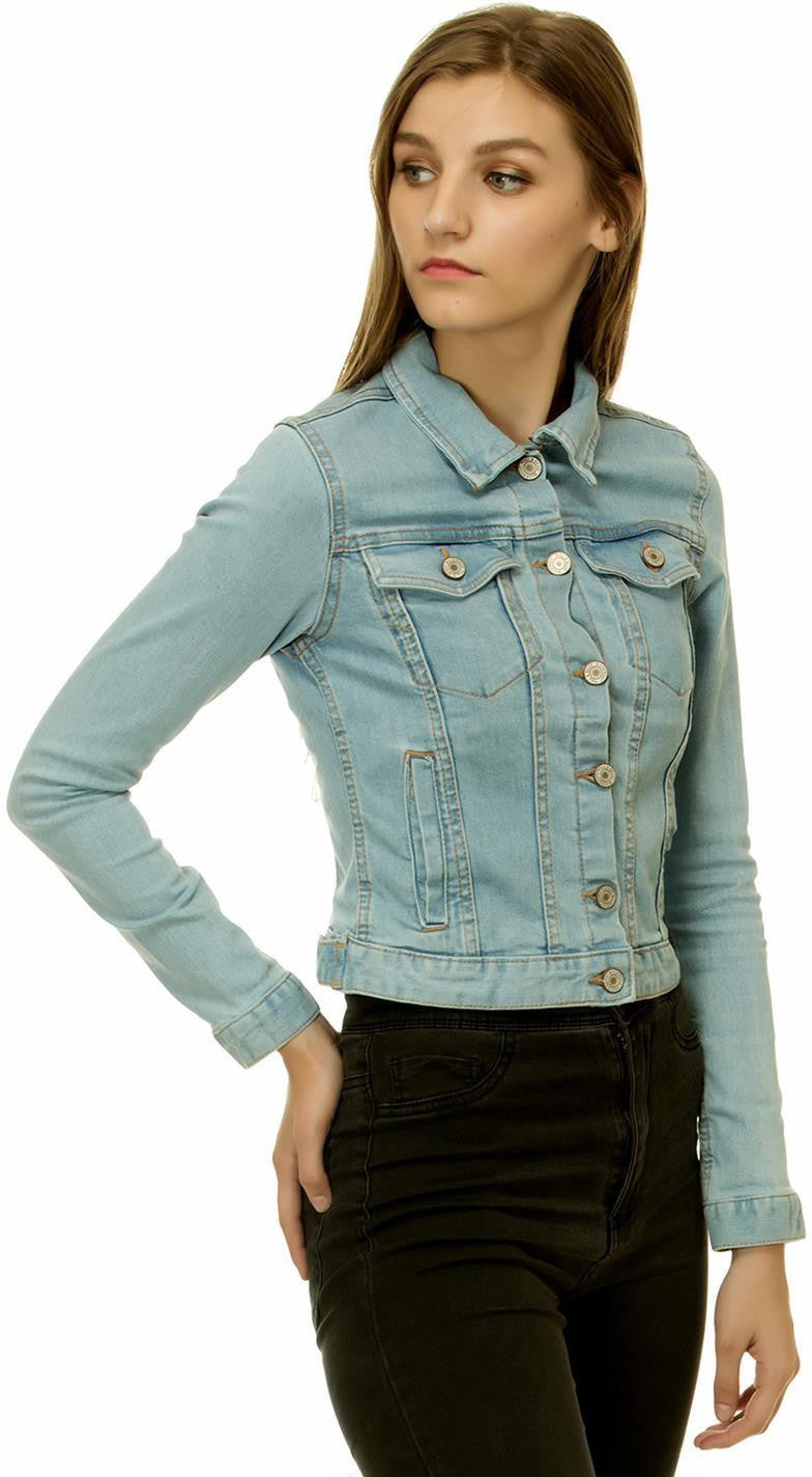 KOTTY Women Solid Denim Jacket