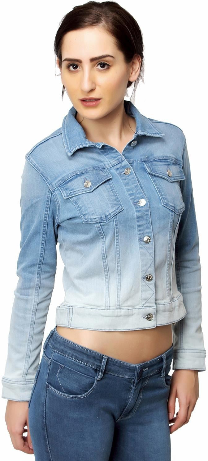 KOTTY Women Solid Denim Jacket