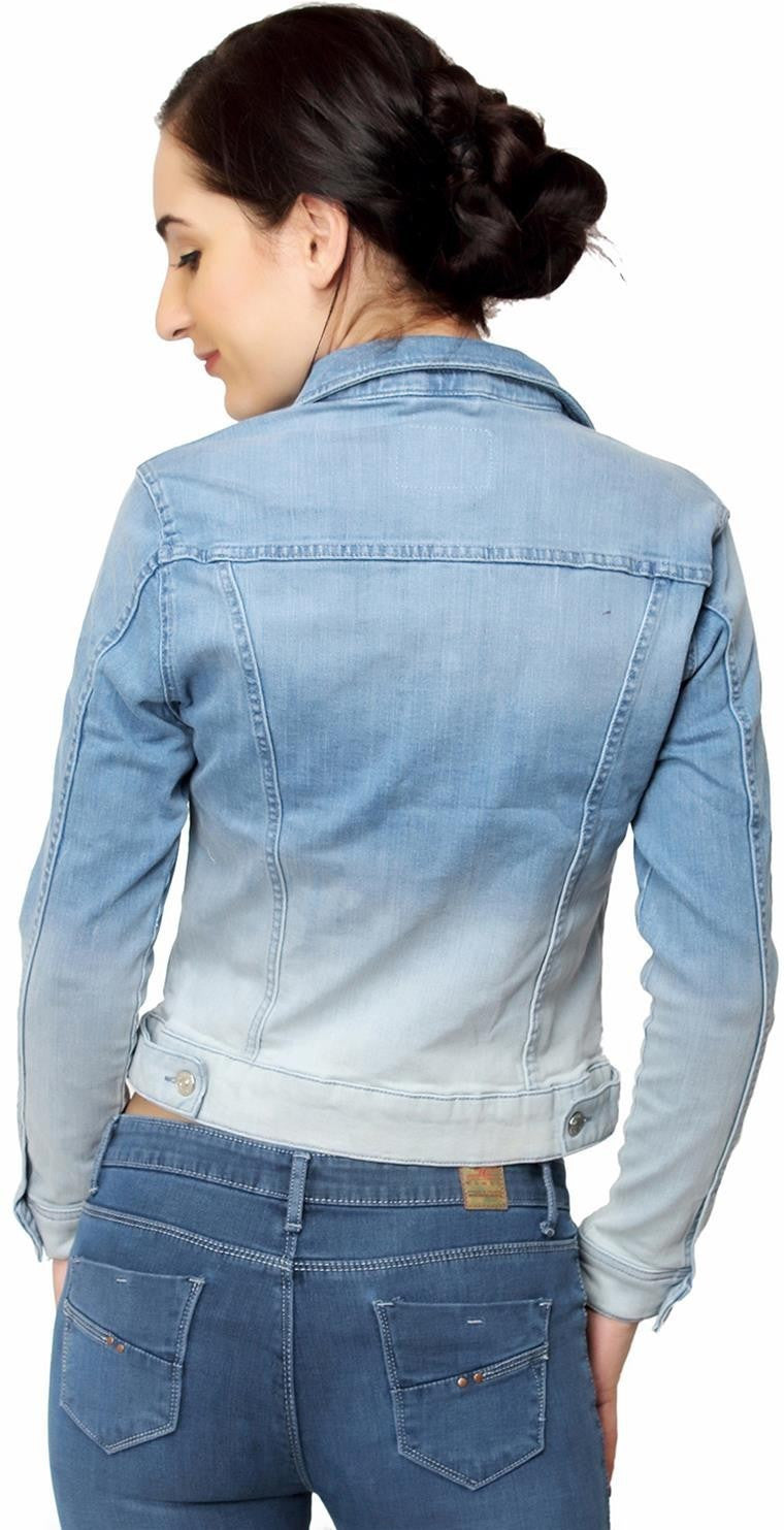 KOTTY Women Solid Denim Jacket