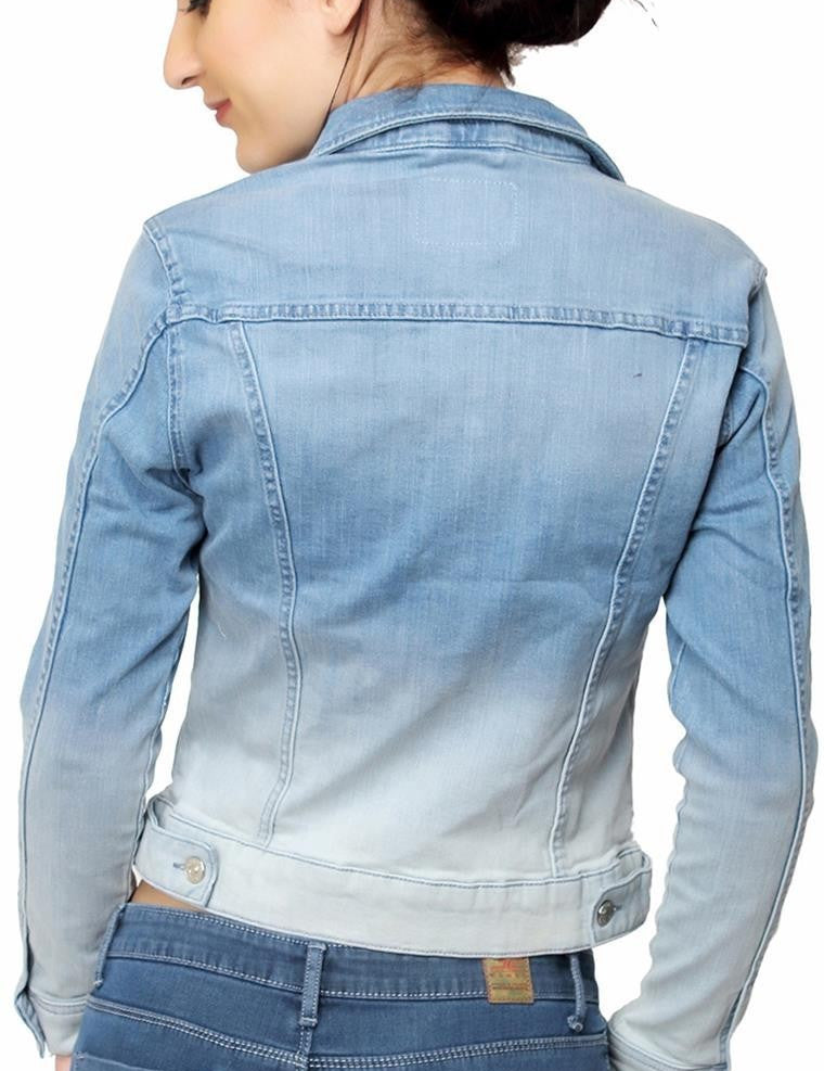 KOTTY Women Solid Denim Jacket