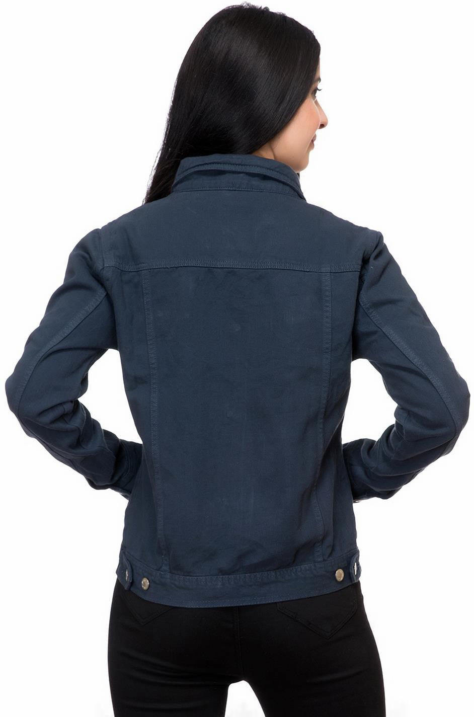 KOTTY Women Solid Denim Jacket