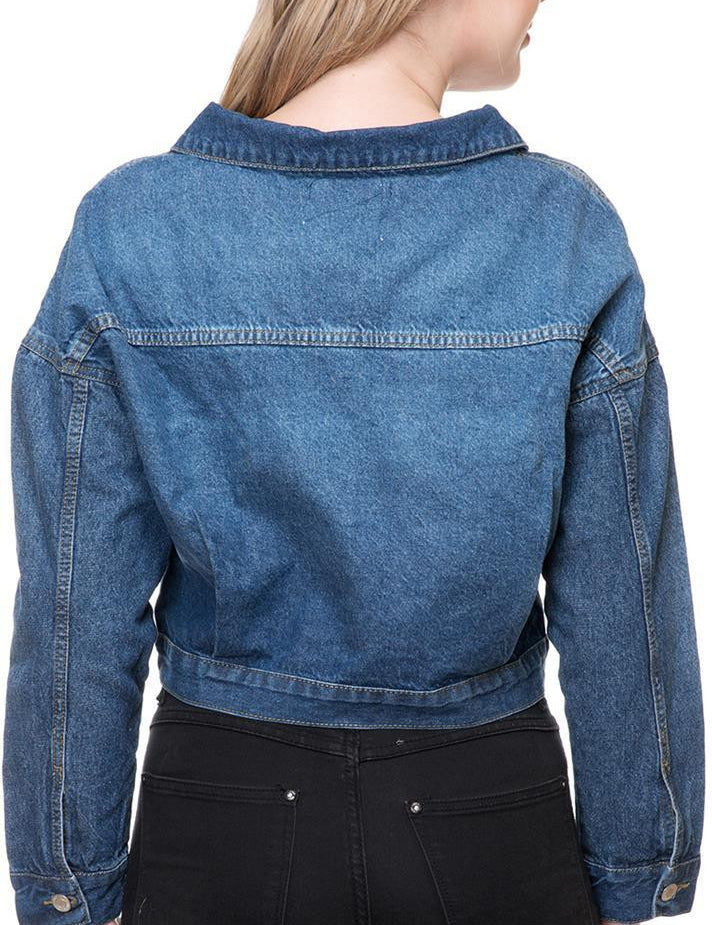 KOTTY Women Solid Denim Jacket