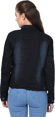 KOTTY Women Solid Denim Jacket