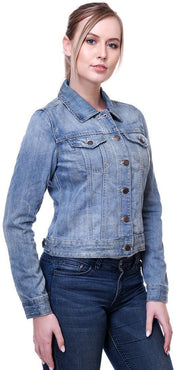 KOTTY Full Sleeve Solid Women Denim Jacket 