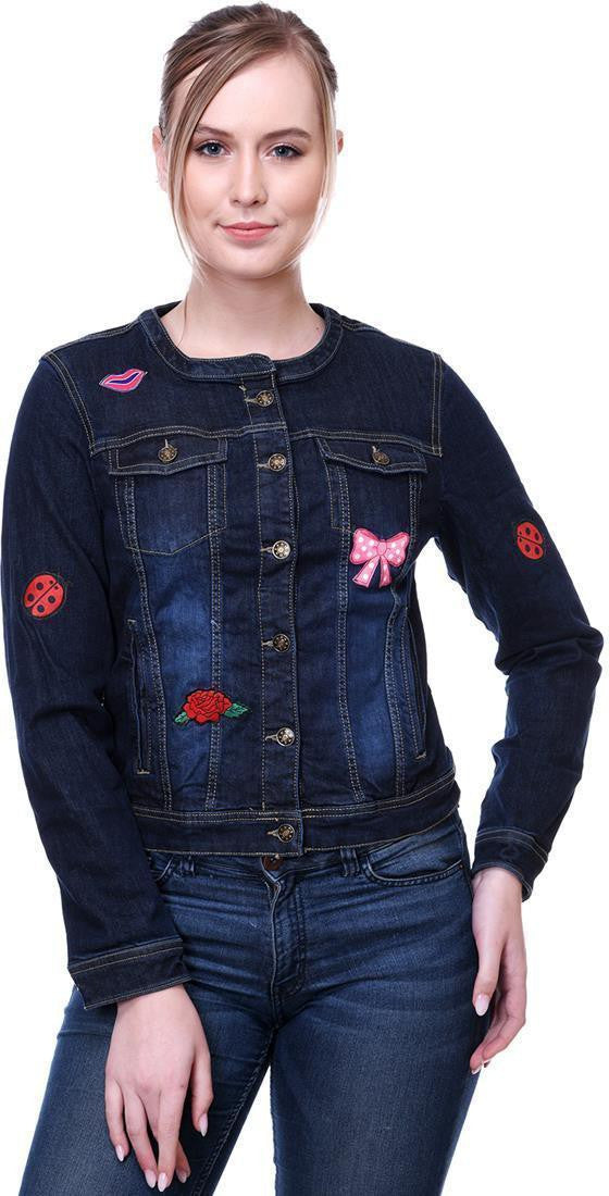 KOTTY Women Solid Denim Jacket