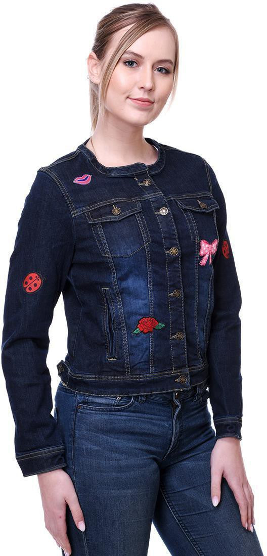 KOTTY Women Solid Denim Jacket