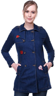 KOTTY Women Solid Denim Jacket