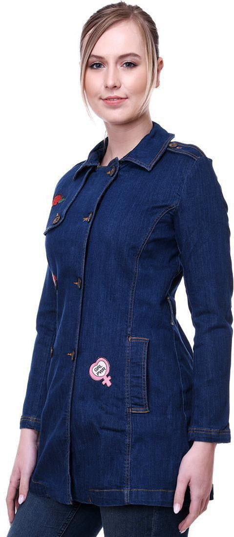 KOTTY Women Solid Denim Jacket