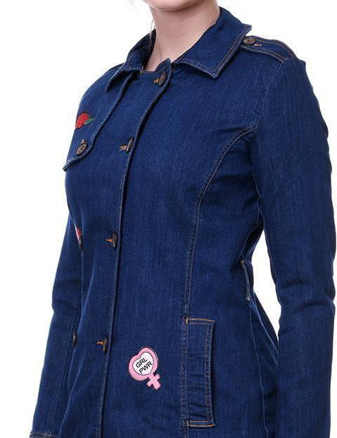KOTTY Women Solid Denim Jacket