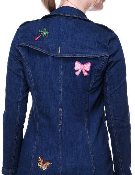 KOTTY Women Solid Denim Jacket