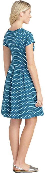 KOTTY Women's Floral Print Crepe Fit Flare Dress